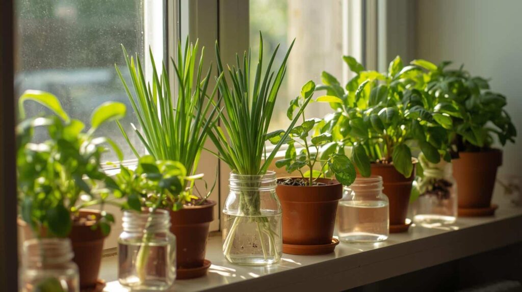 grow vegetables indoors without equipment