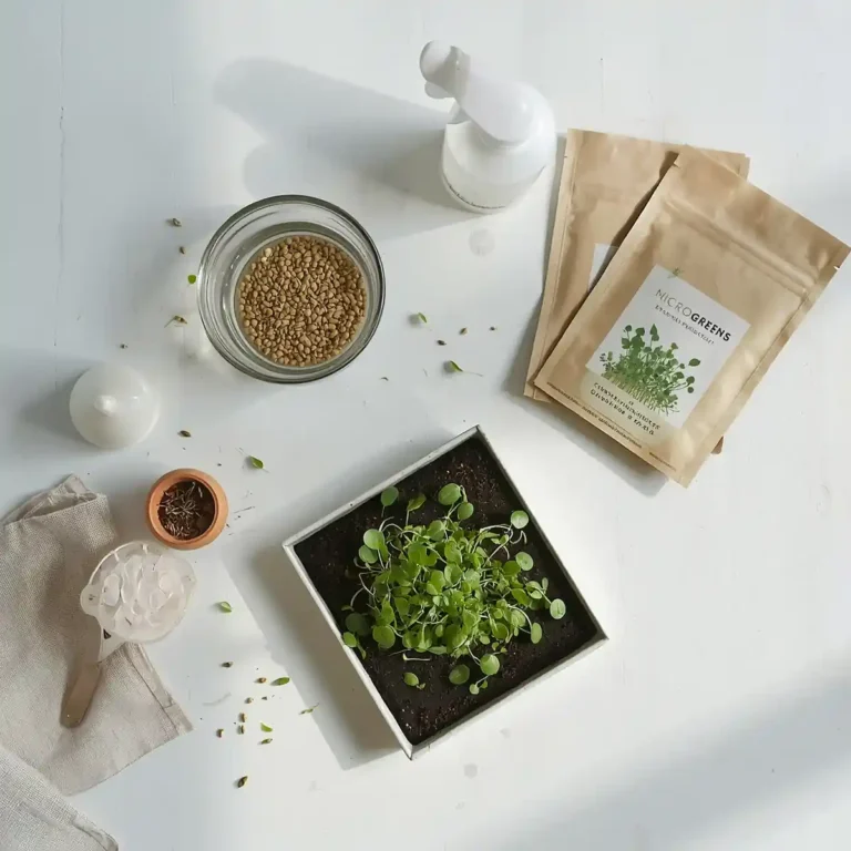 microgreen seed preparation
